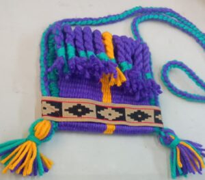 piti morral, monedero, proyecto taller.