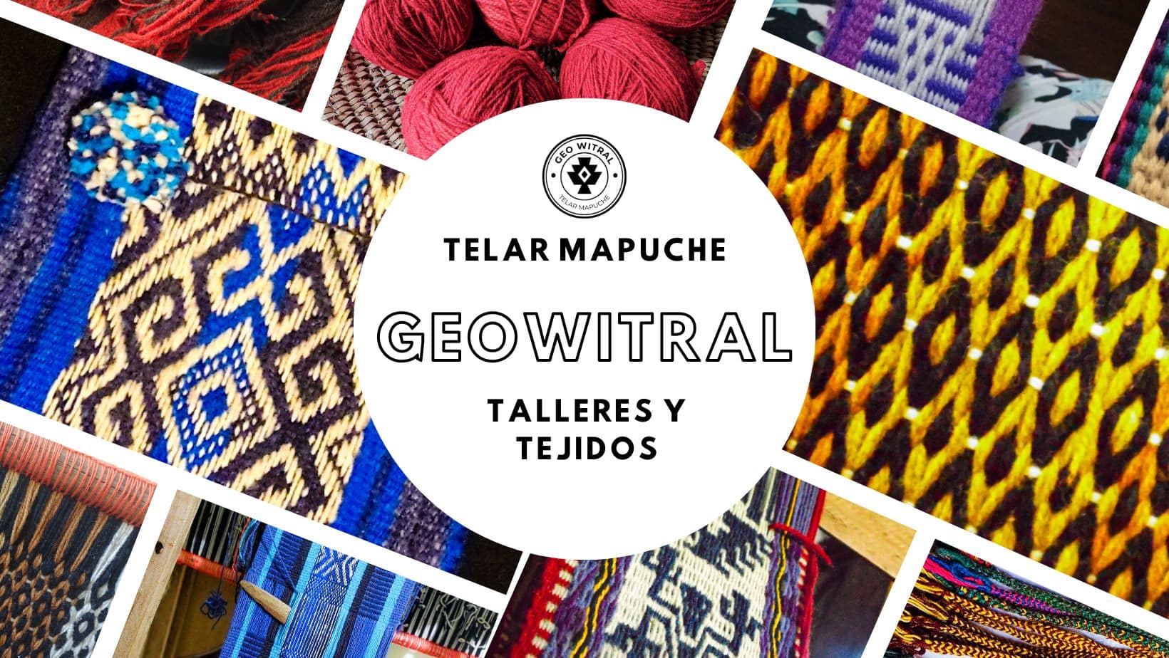 Portada para Facebook con Collage de Fotos de Equipo de Agencias Empresa Simple Blanco y Beige